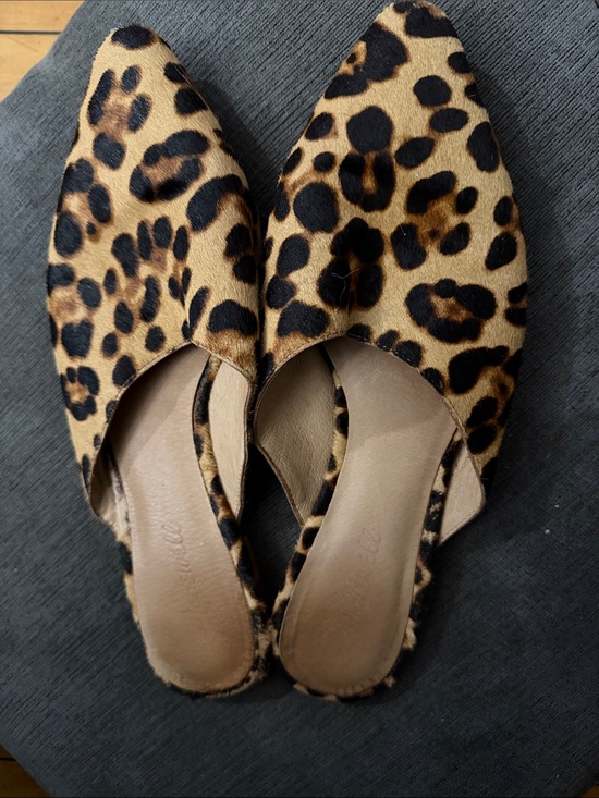 Madewell Shoes - Madewell Pony Hair Leopard print flats